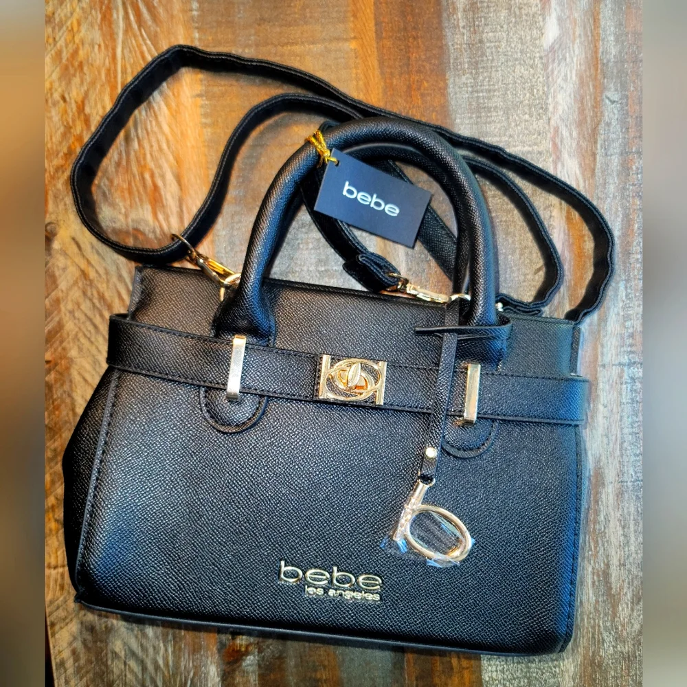 NWT bebe Evie Small Crossbody Satchel